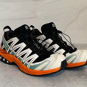 XA PRO 3D - White/Orange/Light Blue/Black